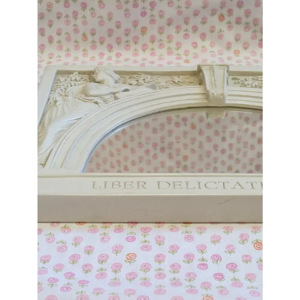 Vintage Facsimiles Ltd Literature Spandrels Latin Liber Delictatio Animae Mirror